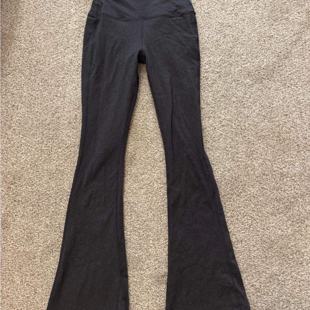 Split 59 grey flare leggings